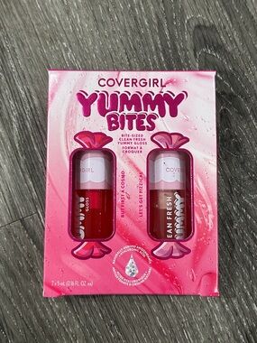 COVERGIRL Yummy Bites Lip Gloss Duo — Pink/Red